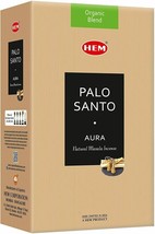 Hem Palo Santo Sandalwood Fragrance Natural Masala Incense Sticks Handrolle 180g - £19.25 GBP
