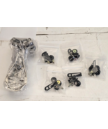 FOR PARTS-5 Blade Arm Hardware-Hampton Bay Sidlow 52" Brushed Nickel Cei... - $25.77