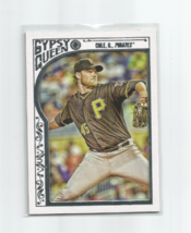 Gerrit Cole (Pittsburgh Pirates) 2015 Topps Gypsy Queen White Framed Card #80 - £7.54 GBP