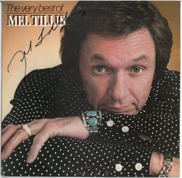 Primary image for Mel Tillis signed 1981 The Very Best of Mel Tillis Album Cover/LP/Vinyl Record- 
