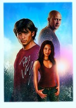 Tom Welling &amp; Jason Palmer SIGNED Superman Art Print ~ Smallville w/ Lex &amp; Lana - $158.39