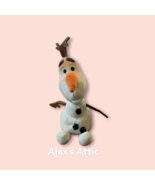 TY Disney Frozen Olaf Snowman Sparkles 6&quot; Beanie Plush 2015  - $94.24 MXN