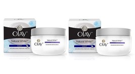 Olay Natural White All in One Fairness Night Skin Cream, 50g (pack of 2) - £32.76 GBP