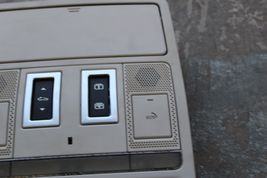 2017 JAGUAR XE SEDAN OVERHEAD MOON ROOF LIGHT CONTRL SWITCH X2500 image 3