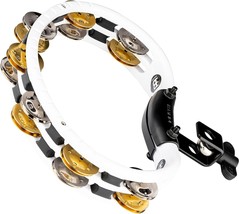 Meinl Percussion Synthetic Mountable Tambourine Musical Instrument For, Tmt2M-Wh - £61.11 GBP