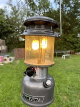 Vintage Coleman Dual Fuel White Gas Camp Camping Lantern - £34.22 GBP