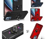 Tempered Glass / Ring Stand Cover Phone Case For Motorola Moto G STYLUS ... - $10.30+