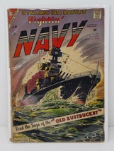 Charlton Comics 1957 Fightin&#39; Navy #80 Comic Book ~ WWII stories - £55.30 GBP