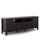 72&quot; Warm Shaker TV Media Stand - Hickory Brown - $1,436.43 CAD