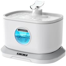 2.6L Cat Water Fountain - Detoxifying 7-Layer Filter for Fresh Hydration - $46.48