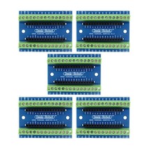 5Pcs Nano V3.0 Expansion Board V3.0 Breakout Board Screw Terminal Adapter Shield - £27.23 GBP
