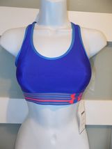 Under Armour Blue Bra Mid Impact Support SIZE S WOMEN'S NEW - $19.80