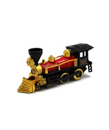 7&quot; Long Red Classic Steam Engine Locomotive Pullback Action No Box - $256.36 MXN
