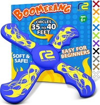 Boomerang Kids Outdoor Frisbee Soft Toy Boomerangs Gifts for Boys 8 12 Girls 8 1 - £27.16 GBP