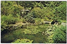 British Columbia BC Postcard Victoria Butchart Gardens Japanese Garden - $2.96