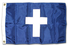 24x36 chaplain polyester flag 8957 thumb200