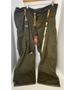 East German Military Rain Drop Camo Uniform Field Combat Pants Sz M56 Su... - $71.08