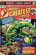 Marvel&#39;s Greatest Comics #53 ORIGINAL Vintage 1974 Reprints Fantastic Four 70 - £10.27 GBP