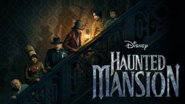 2023 Disney Haunted Mansion Movie Poster 16X11 Owen Wilson Danny Devito  - £9.77 GBP