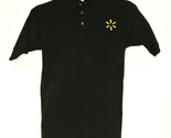 WALMART Spark Associate Employee Uniform Polo Shirt Black Size M Medium NEW - $25.49