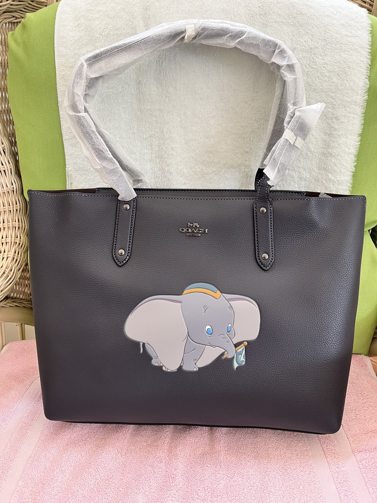 Coach tote dumbo hotsell