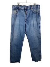 Wrangler Jeans Size 36x32 Vintage Straight Leg Mens Cowboy Cut Western Wear - $39.29