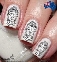 Buddha Nail Art Decal Sticker Water Transfer Slider - Buddhism Theme - $3.99