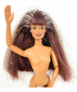 Vintage Barbie Beyond Pink Tinsel Red Hair Teresa Doll Semi Articulated - $16.99