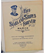 The Stars and Stripes Forever March Sheet Music John Phillip Sousa 1897 - £7.83 GBP