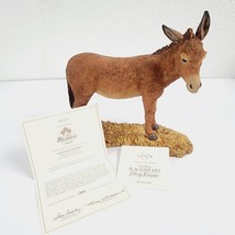 Lenox Thomas Blackshear&#39;s Ebony Visions The Nativity Donkey #1202 - £300.79 GBP