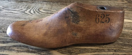 Vtg Wood Cobbler Shoe Form Wooden Mold Stamped w Top Hole For Holder Pri... - £7.40 GBP