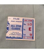 Vintage Football Stub Tyler Texas Rose Stadium 1950s  - $11.74 CAD