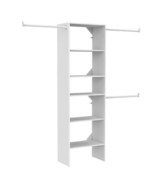 ClosetMaid Selectives Custom Closet Organizer - White, 25&#39;&#39; - $921.63 MXN