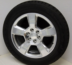 Chevy LTZ Style Polished 20&quot; Wheels Tires for 2000-2024 Silverado Suburb... - £1,720.62 GBP
