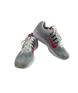 Nike Zoom WinFlo Sneakers Mens 12M Running Shoes Gray Red Athletic AA740... - $27.54