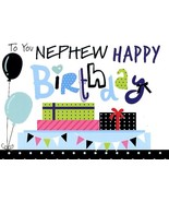 To You Nephew Happy Birthday - Nephew Birthday Greeting Card - 01197 - $2.79