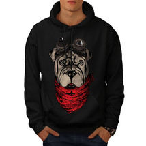 Wellcoda Shar Pei Pilot Mens Hoodie, Cute Dog Casual Hooded Sweatshirt - £25.65 GBP+