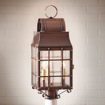 Washington Outdoor Post Lantern in Antique Copper - 3 Light - $529.50