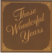 Those Wonderful Years Various (Artist) Format: Audio CD Disc-2 - £9.73 GBP