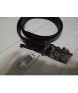 Leather Belt size 34-36 with Horse Buckle - $12.98 CAD