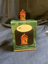 HALLMARK Keepsake Ready For Santa Miniature Fireplace Christmas Ornament... - £3.70 GBP
