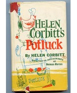 Helen Corbitt Potluck Cookbook Neiman Marcus 1st Edition - £7.82 GBP