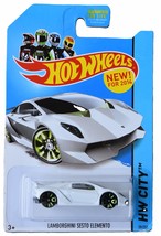 Hot Wheels Lamborghini Sesto Elemento, City - White - £10.34 GBP