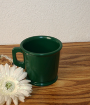 Marvy Rubber Shaving Mug Green Barber Shop Wet Shave Cup Grooming Tool - $15.68