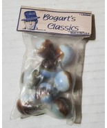 Vintage Bogart&#39;s Classics 8 Blue Marble Pack Sealed Rare NOS Limited Mad... - $23.24