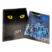 Cats Theater Souvenir Brochure &amp; Curtin Call Magazine Lot 2 Vintage 1989 - £33.23 GBP