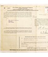 1959 Maritime Telegraph Full Share Stock Subscription Warrant Nova Scoti... - $28.18 CAD