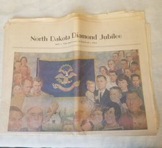 Diamond Jubilee 1889-1964,  North Dakota Statehood Newspaper Insert 28 p... - £10.06 GBP