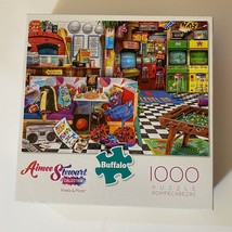 Buffalo Games Aimee Stewart Pixels &amp; Pizza Puzzle 1000 Pieces - £11.00 GBP