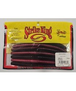 Strike King Shim-E-Stick Softbait, 5&quot;, Red Shad, Pack of 7 - £4.92 GBP